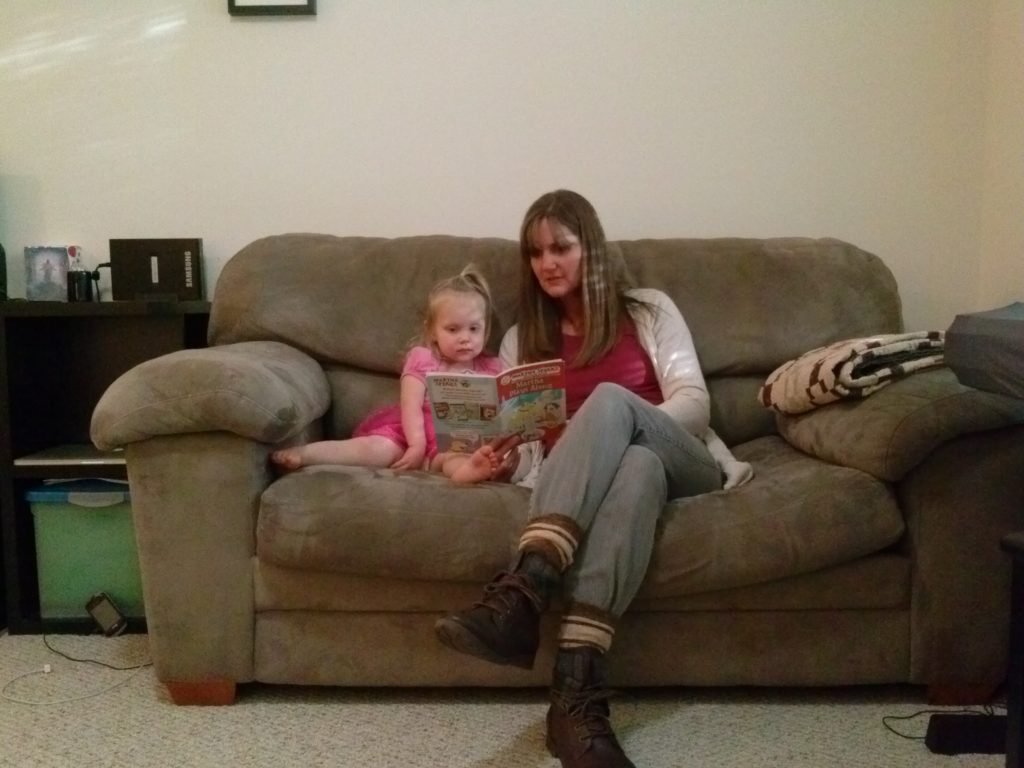 Fay with Grandma