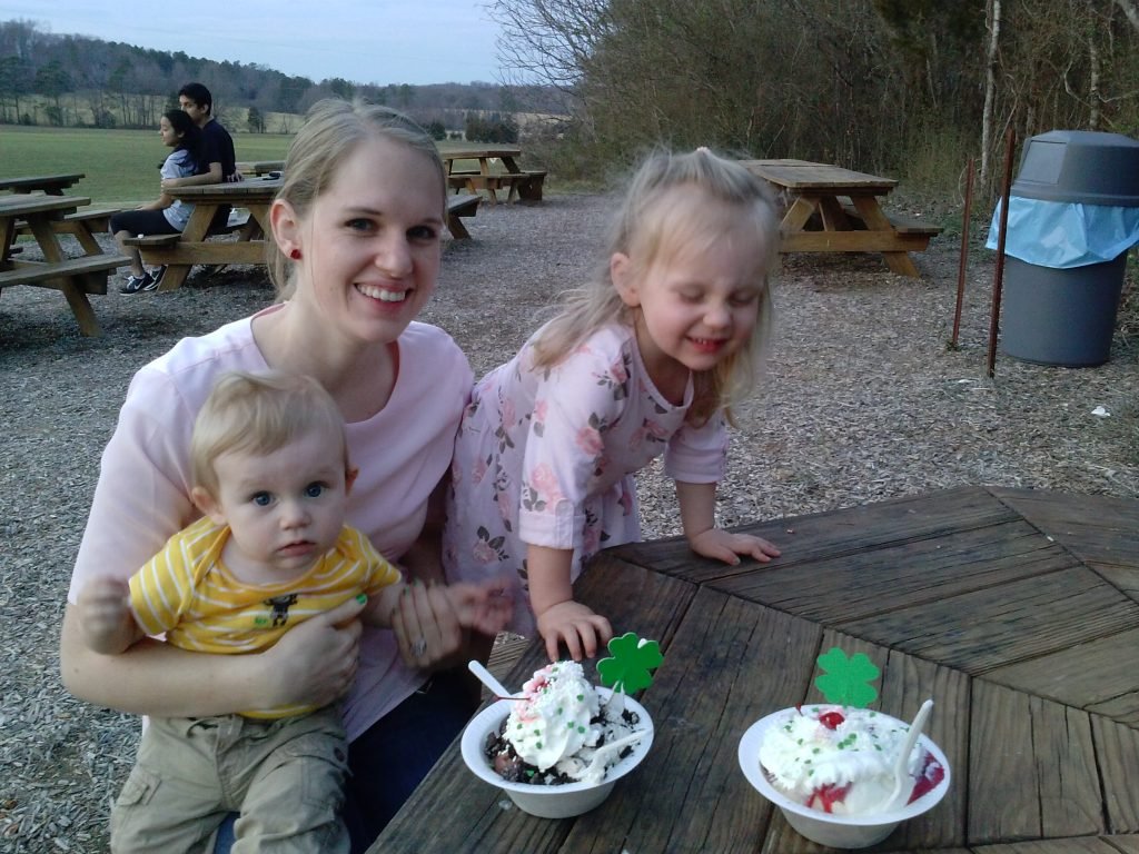 Shamrock Sundaes at Maple View Farm