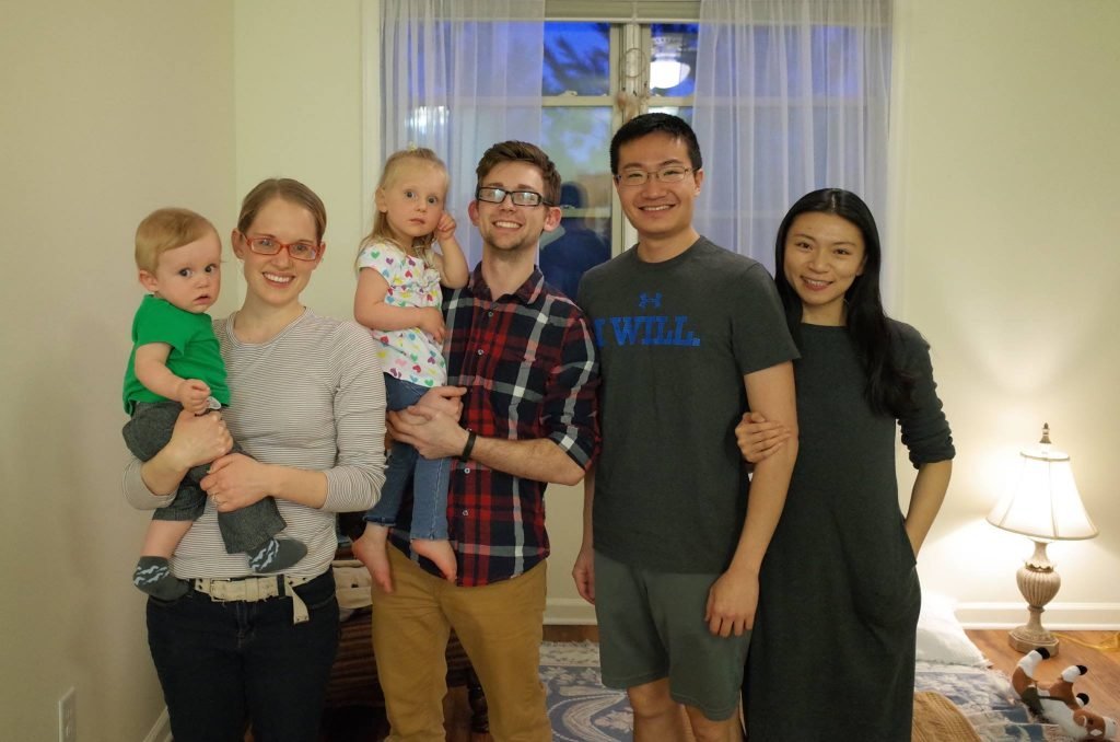 Josh's fellow TA and his wife