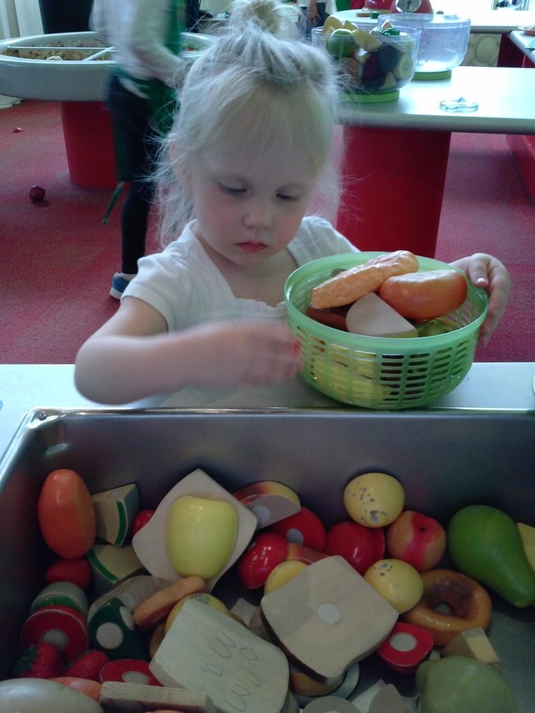 Fay at Marbles this past week. She had so much fun!
