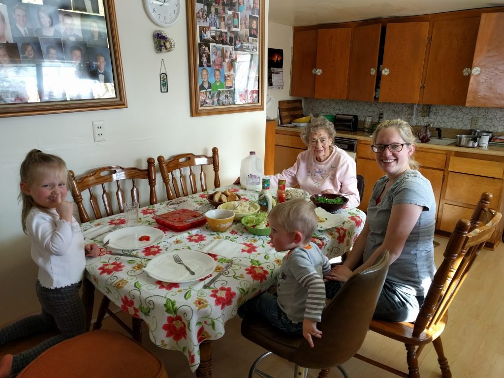 Us with Super Grandma Fay!