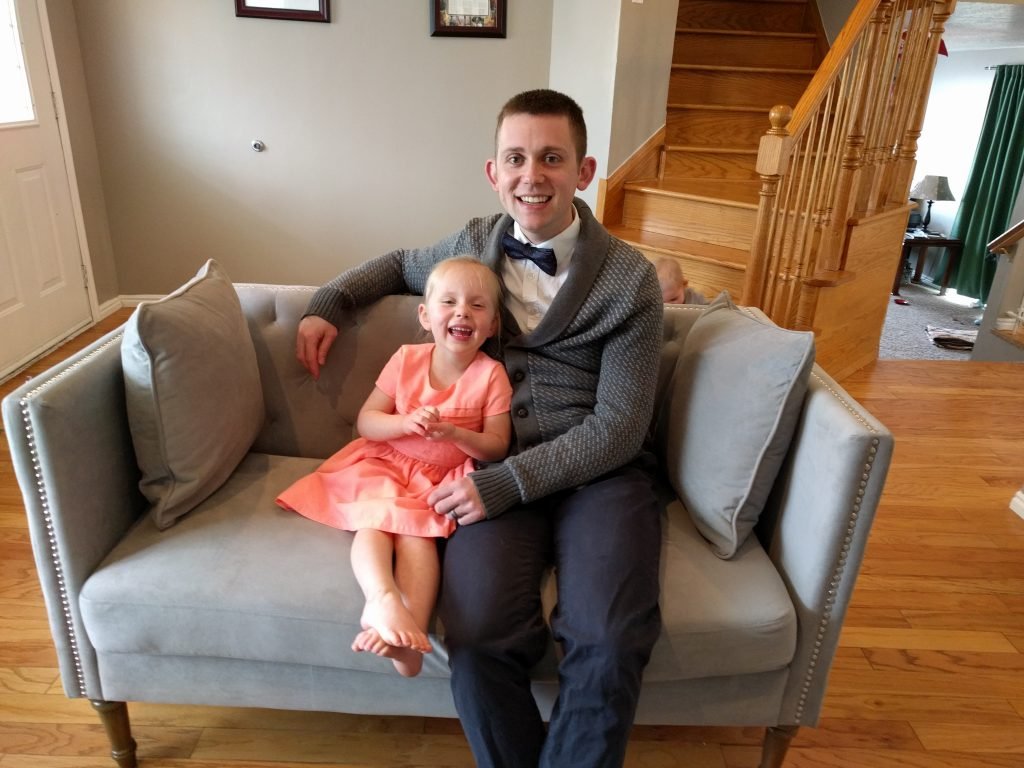 This was the picture where Fay mandated that they both say "cheese" as opposed to merely smiling.