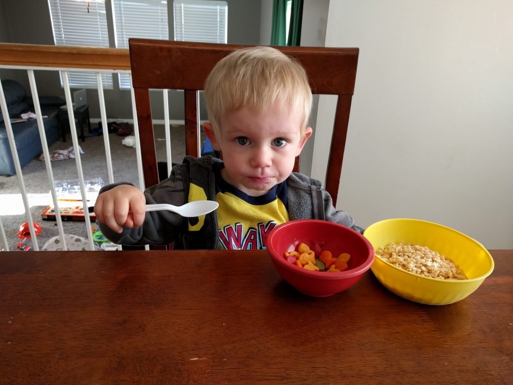 Crispies and Goldfish