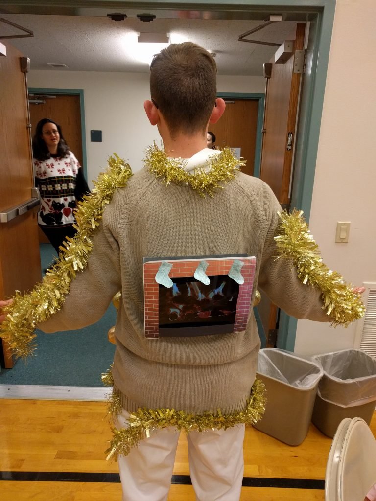 The back!